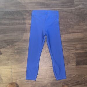 Alo electric blue leggings XXS